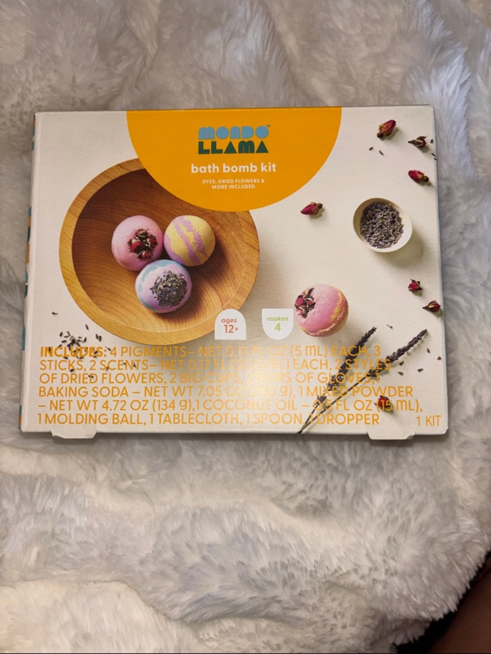 Mondo Llama DIY Bath Bomb Kit – New, sealed in box!